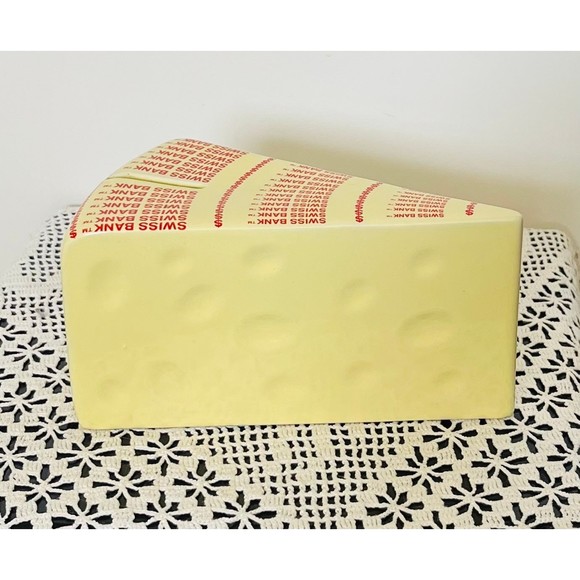 Franklin Co Other Franklin Co Vintage Swiss Cheese Bank Poshmark
